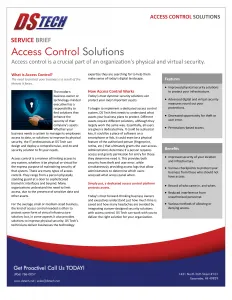 ACCESS CONTROL SOLUTIONS