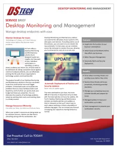 DESKTOP MONITORING AND MANAGEMENT