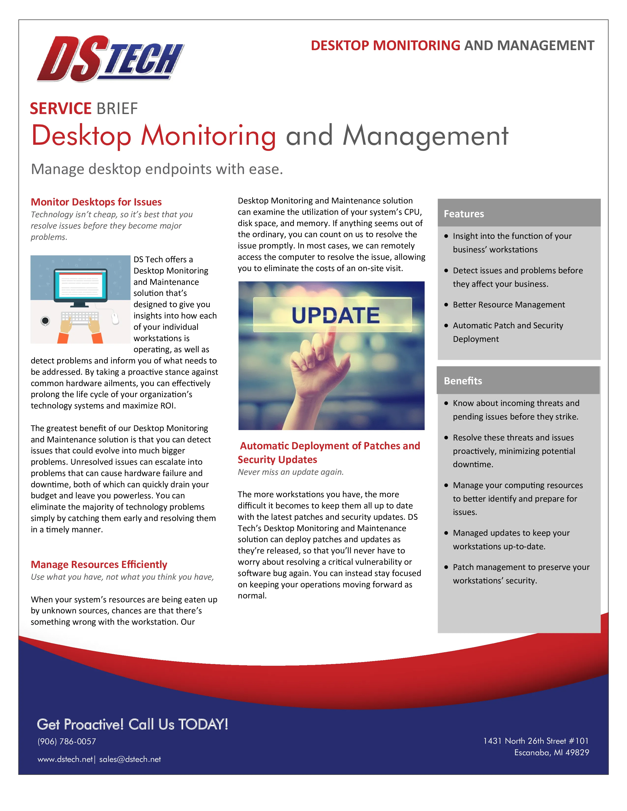 Desktop Monitoring and Management