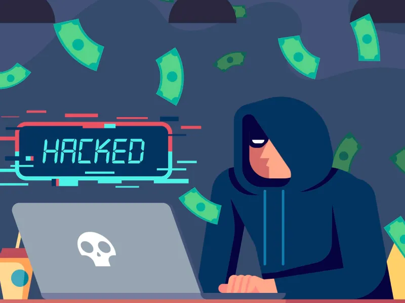 Hackers stealing Money