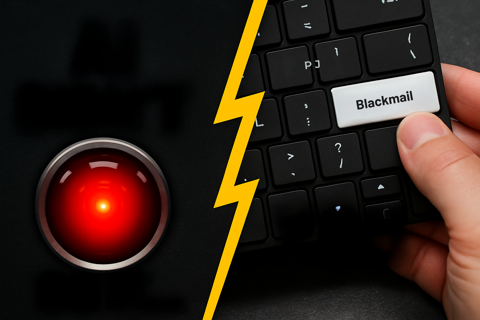 AI Didn’t Blackmail You — You Did